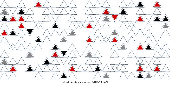 Hipster bright background.  Abstract geometric background. Vector illustration.