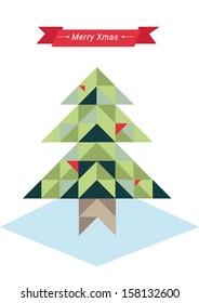 Hipster Christmas tree