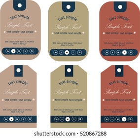 Hipster Clothing Tag