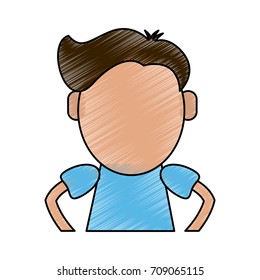 Hipster cute cartoon