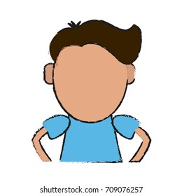 Hipster cute cartoon