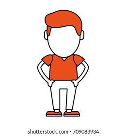 Hipster cute cartoon