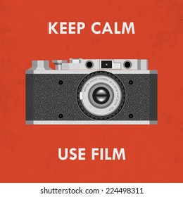 Hipster design element and quote stock vector