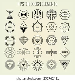 HIPSTER DESIGN ELEMENTS