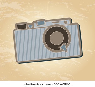 hipster design over pink background vector  illustration   