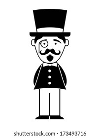 hipster design over white  background vector  illustration  