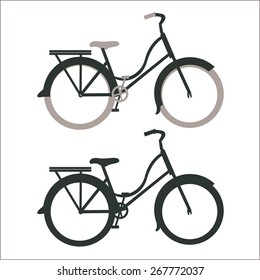 Hipster design over white background, vector illustration