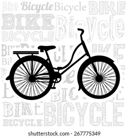 Hipster design over white background, vector illustration