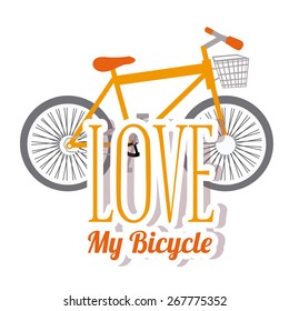 Hipster design over white background, vector illustration
