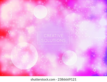 Hipster Design. Purple Space Background. Simple Flyer. Modern Shape. Tech Graphic. Science Dots. Neon Texture. Soft Business Magazine. Blue Hipster Design
