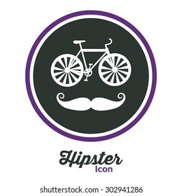Hipster digital design, vector illustration eps 10