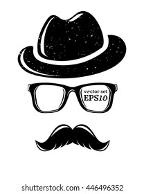 Hipster disguise set