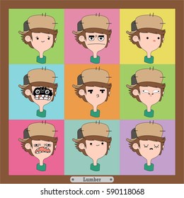 hipster emoticon