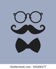 Hipster fashion lifestyle icon vector illustration graphic design