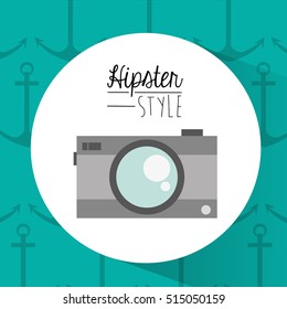 Hipster and fashion style design