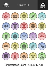Hipster Filled Icons