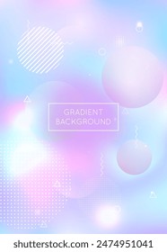 Hipster Fluid. Geometric Shape. Motion Flyer. Tech Concept. Violet Shiny Presentation. Memphis Dots. Retro Business Elements. Digital Pattern. Blue Hipster Fluid