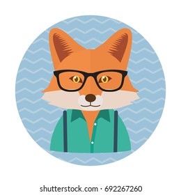 Hipster Fox