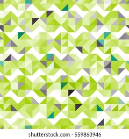 Hipster geometric seamless pattern. Colorful Vivid texture with triangles.