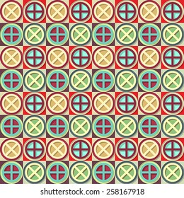 Hipster geometric seamless pattern design pattern
