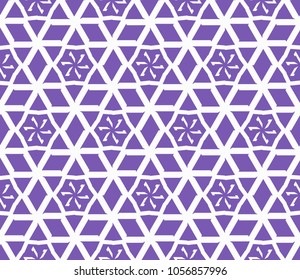 Hipster geometric seamless pattern. Vector illustration