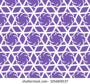Hipster geometric seamless pattern. Vector illustration