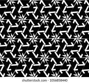 Hipster geometric seamless pattern. Vector illustration