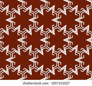 Hipster geometric seamless pattern. Vector illustration