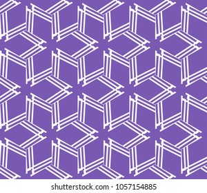 Hipster geometric seamless pattern. Vector illustration