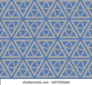 Hipster geometric seamless pattern. Vector illustration