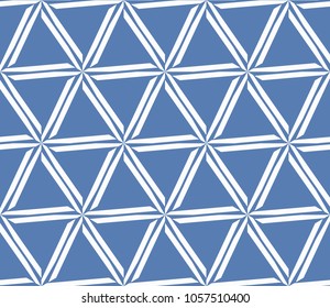 Hipster geometric seamless pattern. Vector illustration