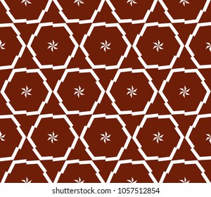 Hipster geometric seamless pattern. Vector illustration