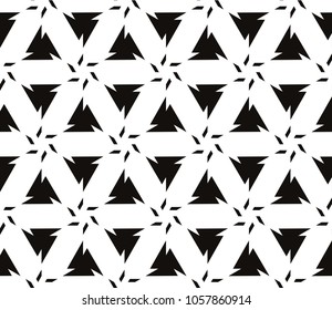 Hipster geometric seamless pattern. Vector illustration