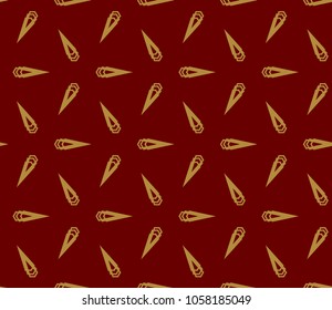 Hipster geometric seamless pattern. Vector illustration
