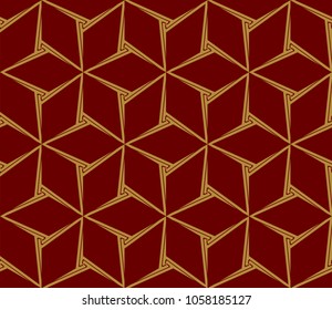 Hipster geometric seamless pattern. Vector illustration