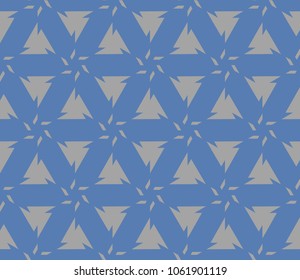 Hipster geometric seamless pattern. Vector illustration