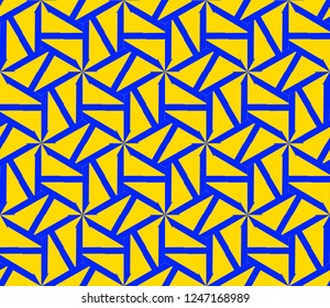Hipster geometric seamless pattern. Vector illustration