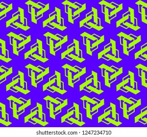 Hipster geometric seamless pattern. Vector illustration