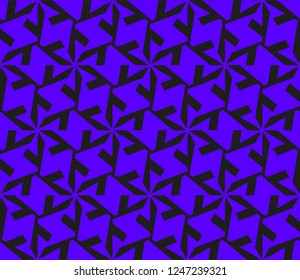 Hipster geometric seamless pattern. Vector illustration