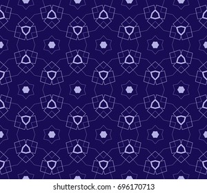 Hipster geometric seamless pattern. Vector illustration