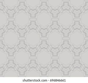 Hipster geometric seamless pattern. Vector illustration
