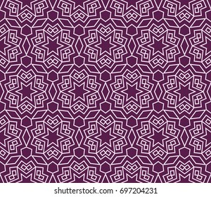 Hipster geometric seamless pattern. Vector illustration