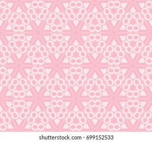 Hipster geometric seamless pattern. Vector illustration