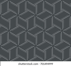 Hipster geometric seamless pattern. Vector illustration
