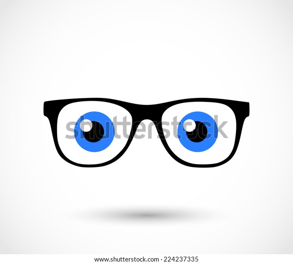 glasses with eyeballs