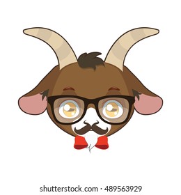 Hipster Goat