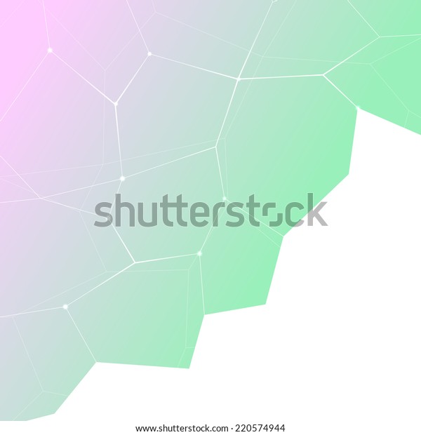 Hipster gradient crystal structure\
background. Vector\
illustration