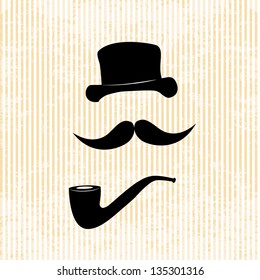 Hipster  graphic background