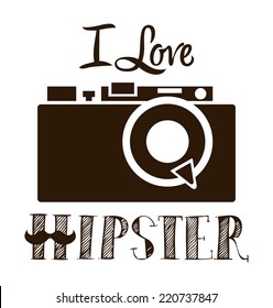 hipster graphic design , vector illustration