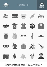 Hipster Grey Icons